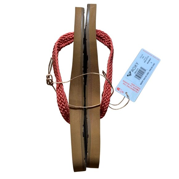 Roxy Malia II Sandals Coral Size 6 NEW - Picture 5 of 6